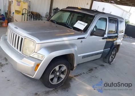 2008 Jeep Liberty Sport from USA, damaged, VIN 1J8GN28K68W278582